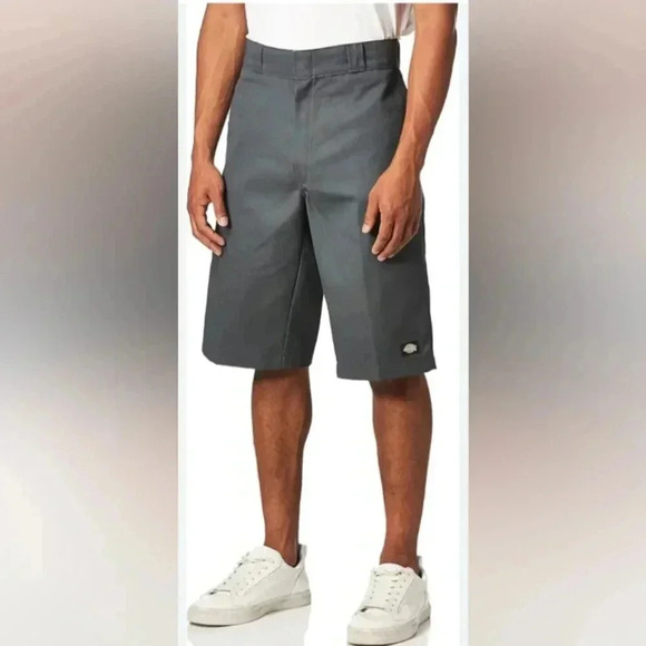 Dickies NWT Twill Work Shorts Gray Size 33 - Picture 1 of 10